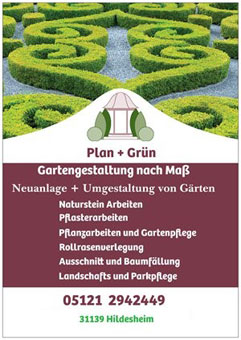 Plan + Grün Gartengestaltung nach Maß Plan + Grün Gartengestaltung nach Maß