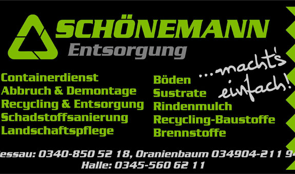 Bild 1 Schönemann G. Entsorgung GmbH in Halle (Saale)