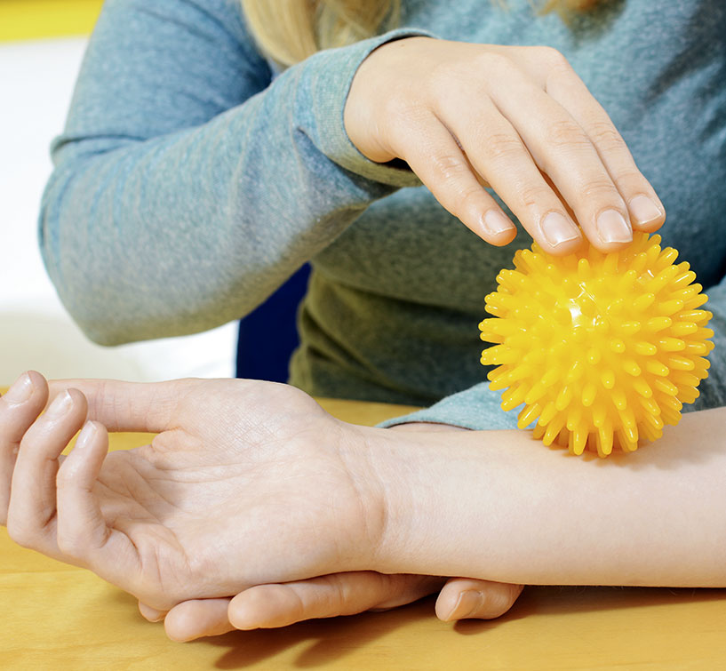 HANDTHERAPIE - In unserem Team haben wir zertifizierte Handtherapeuten und eine Neurohandtherapeutin.