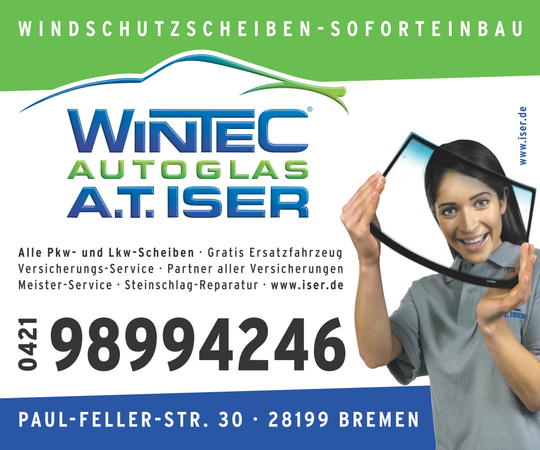 Bild 1 A. T. Iser Autoglas GmbH in Bremen