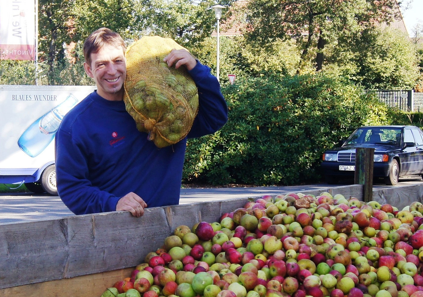 Detlef Feldmann - frische Äpfle für frischen Saft