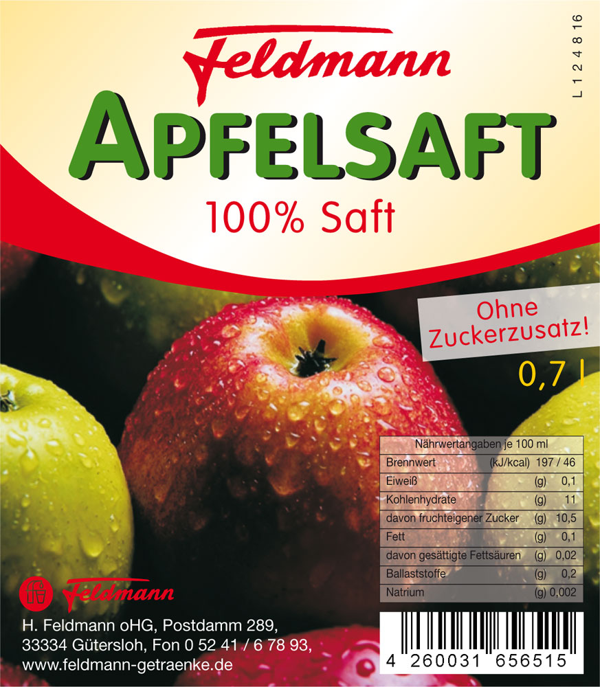 Feldmann Apfelsaft