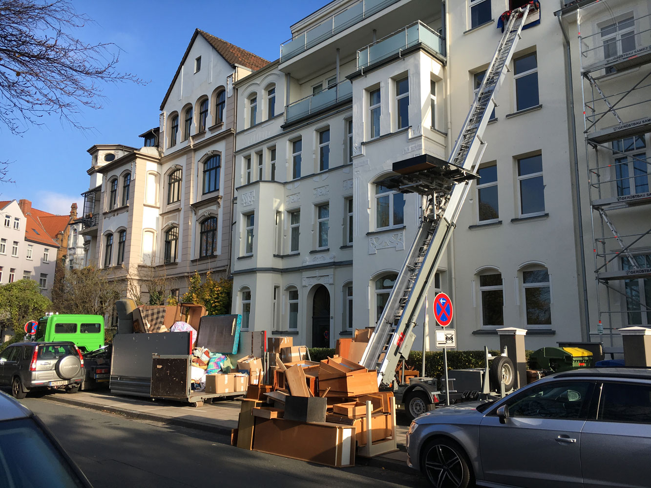 Entrümpelung mit Lift Entrümpelung mit Lift