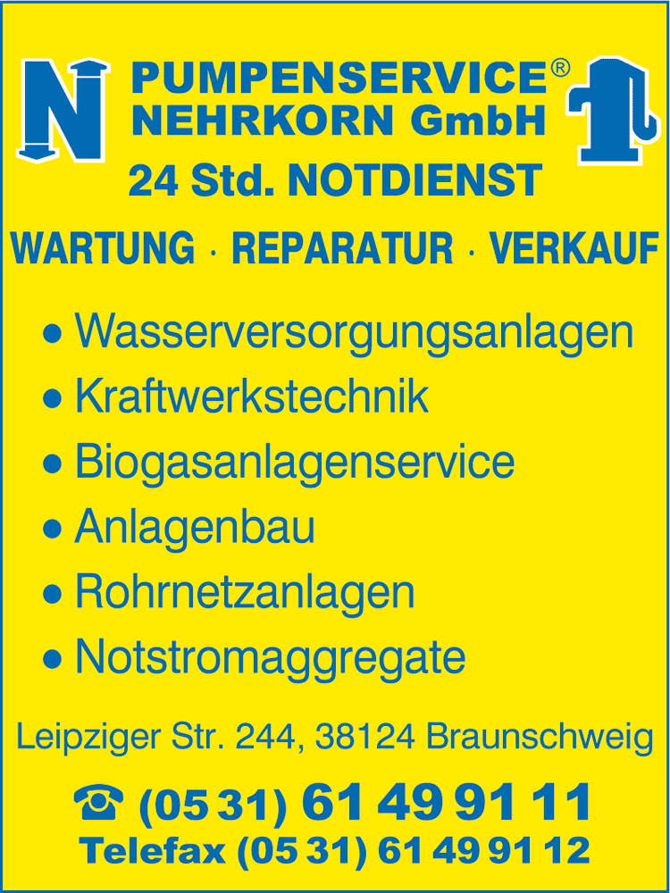 Bild 1 Pumpenservice Nehrkorn GmbH in Braunschweig