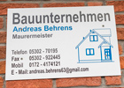 Eigentümer Bilder Bauunternehmen Andreas Behrens Vechelde