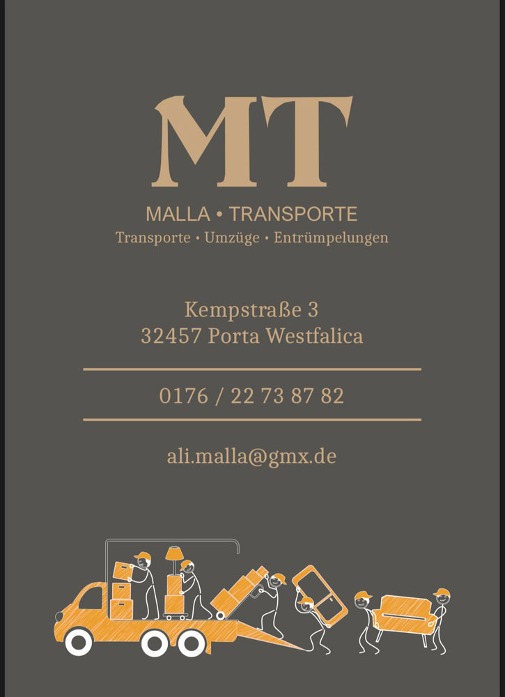 Bild 5 Malla Transporte in Porta Westfalica