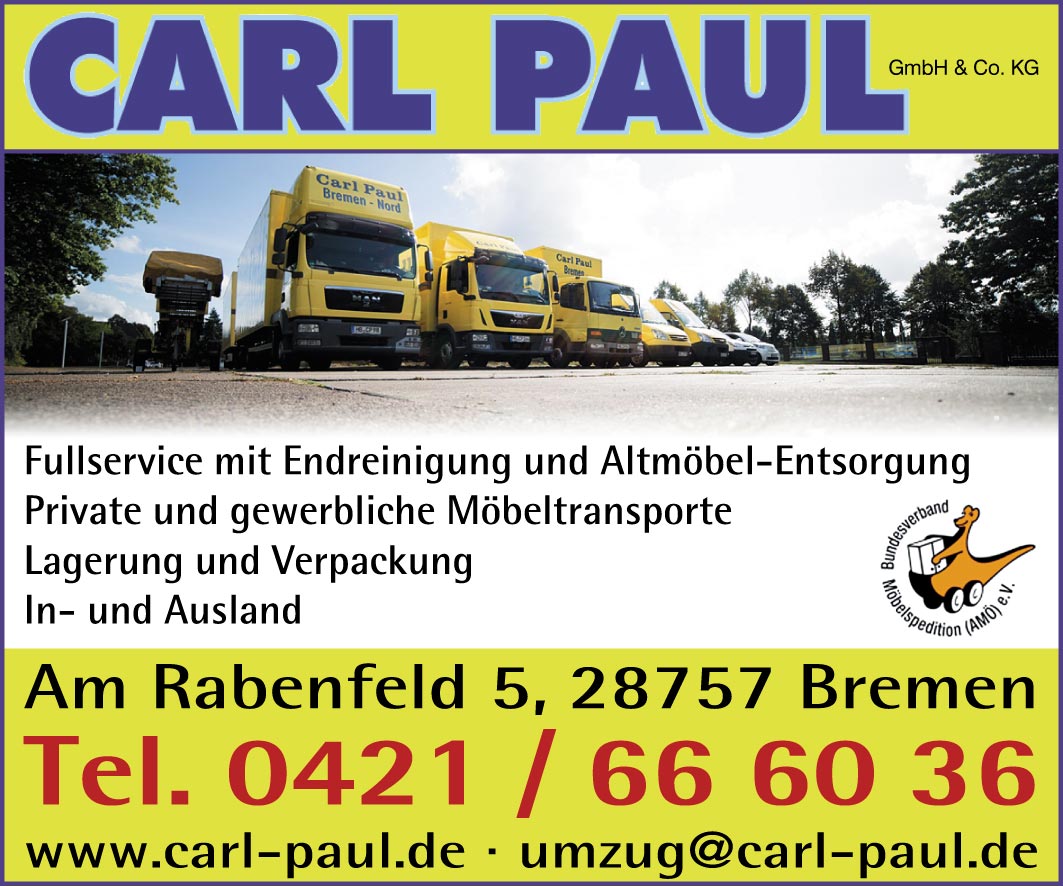 Bild 1 Carl Paul GmbH & Co. KG in Bremen