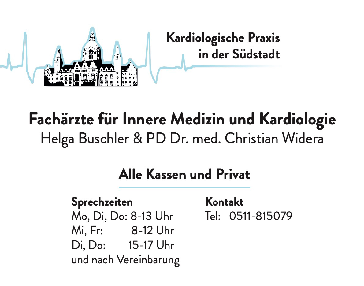 Bild 1 Kardiologische Gemeinschaftspraxis in der Südstadt: Helga Buschler und Priv.-Doz. Dr. med. Christian Widera in Hannover
