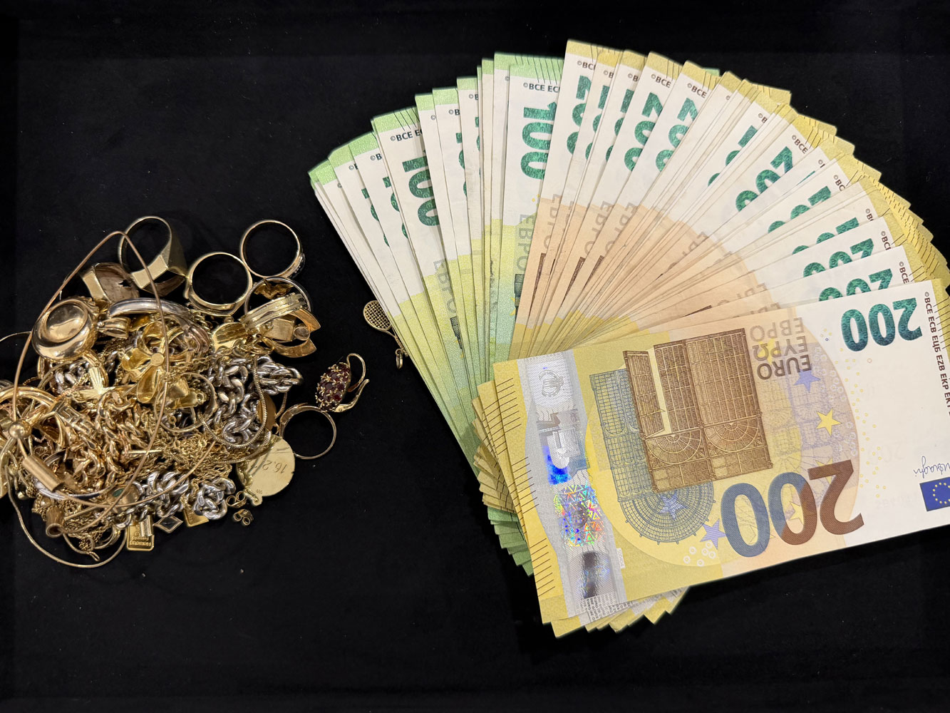 Gold sofortige Auszahlung