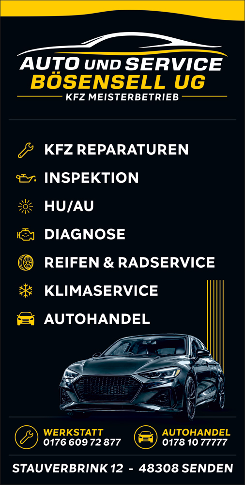 Bild 1 Auto und Service Bösensell UG in Senden