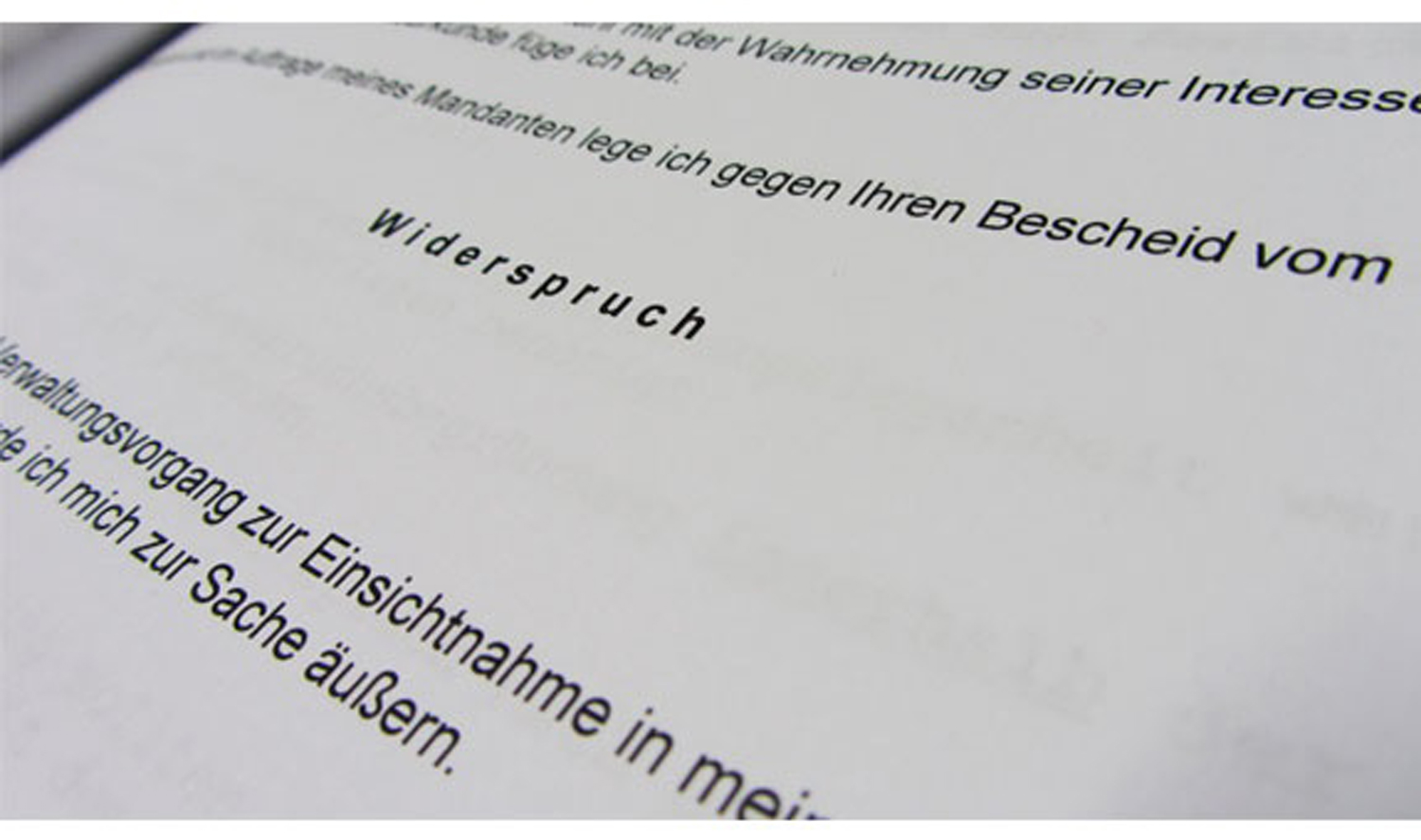 Rechtliche Vertretung