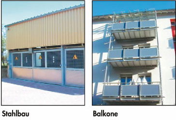 Stahlbau - Balkone Stahlbau - Balkone