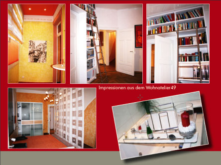 Einblicke in das Wohn Atelier 49 Einblicke in das Wohn Atelier 49