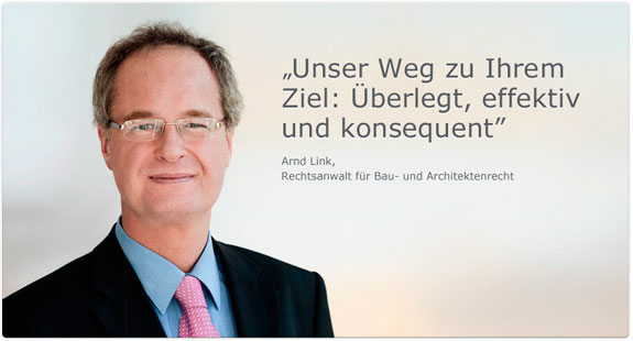 Rechtsanwalt Arnd Link