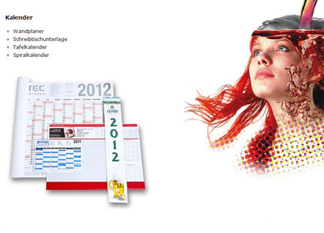 Kalender: Wandplaner, Schreibtischunterlage, Tafelkalender, Spiralkalender