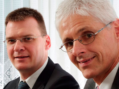 links: Michael Bährle - Dipl. Betriebswirt (BA) Steuerberater - rechts: Martin Philipp - Dipl. Betriebswirt (BA) Steuerberater