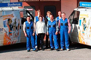 Team der Günthner Heizungs- und Sanitärtechnik