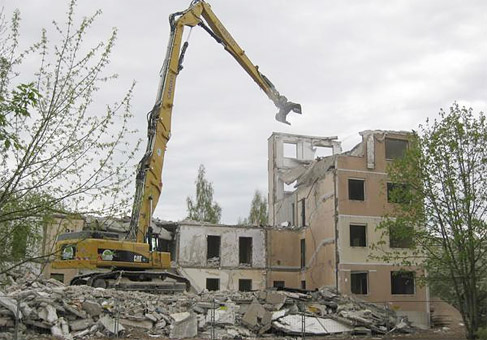 Hausabbruch. Hausabbruch.
