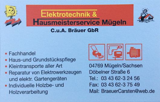 Kundenfoto 1 Carsten Bräuer Elektrotech.& Hausmeisterserv.