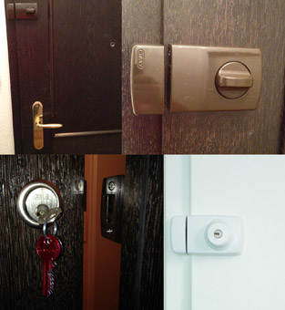 ein Türzusatzschloss erhöht Ihre Sicherheit in Ihrer Wohnung
