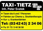 Lokale Empfehlung LANDTAXI.de UG (haftungsbeschränkt)