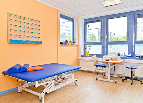 Freundliche Therapieräume Freundliche Therapieräume