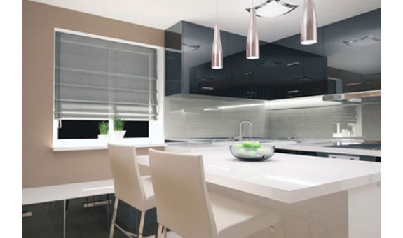 Ein besonderes Highlight für Ihre Küche ist eine Küchenrückwand aus lackiertem Glas