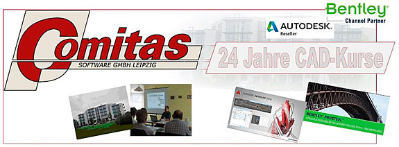 Comitas Software GmbH ist seit über 24 Jahren Anbieter für komplette CAD-Lösungen.