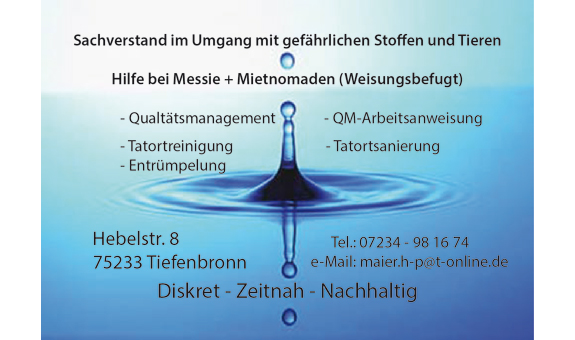 Unsere Visitenkarte Unsere Visitenkarte