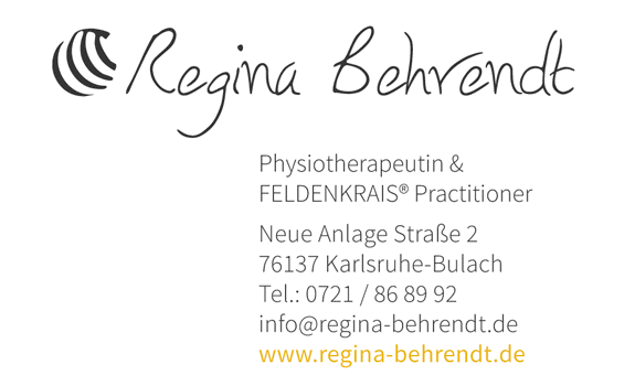 Regina Behrendt in Karlsruhe