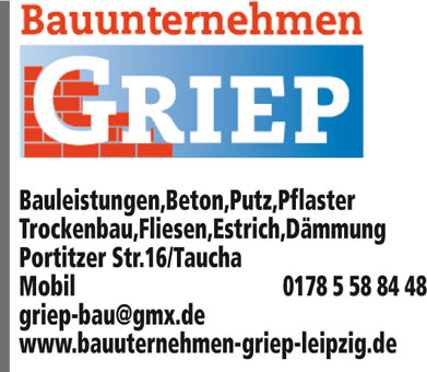 Bauunternehmen Griep aus Leipzig