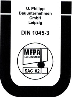 Wir sind zertifiziert nach DIN 1045-3