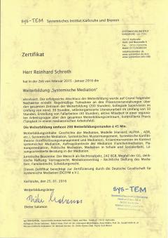 Bild 3 Reinhard Schroth in Mühlacker