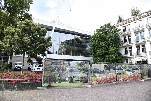 Die spielfreie Zeit im Kongresshaus Baden-Baden nutzten die Malerprofis für spannende Innenarbeiten. Die spielfreie Zeit im Kongresshaus Baden-Baden nutzten die Malerprofis für spannende Innenarbeiten.