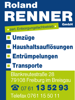 Die Firma Roland Renner GmbH ist ein zertifizierter Entsorgungsfachbetrieb