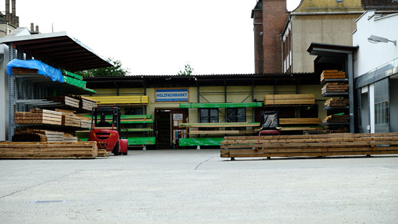 Blick auf die Leipziger Kisten- und Leistenfabrik GmbH