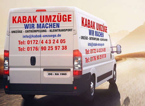 Kabak Entrümpelungen aller Art und Umzüge in Offenburg - Logo