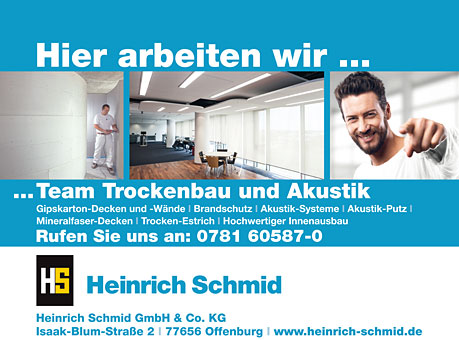 Bild 3 Heinrich Schmid GmbH & Co.KG in Offenburg Bild 3 Heinrich Schmid GmbH & Co.KG in Offenburg