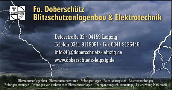 Ihr Spezialist für Blitzschutzanlagenbau Ihr Spezialist für Blitzschutzanlagenbau