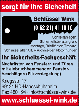 Ihr Fachmann für Sicherheitstechnik, Schließanlagen und Einbruchschutz