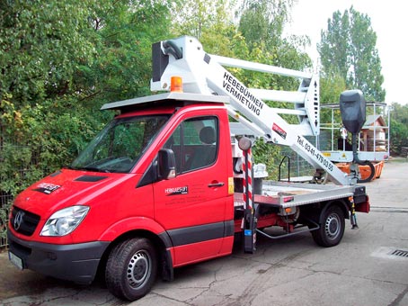 LKW-Arbeitsbühne 21m / 12m