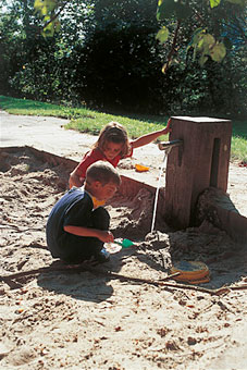Hier lässt es sich wunderbar spielen Hier lässt es sich wunderbar spielen