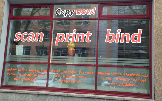 Ihr Copyshop in Leipzig und Umgebung