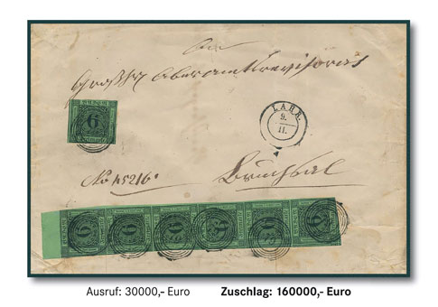 philatelistisch und numismatisch anspruchsvolle Angebote finden Sie in jeder unserer Auktionen