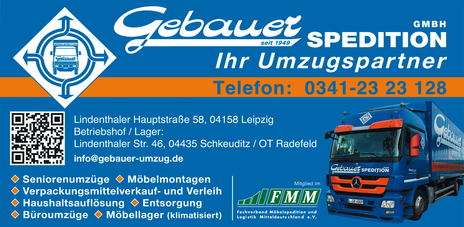 Gebauer Spedition GmbH - Wir machen Ihren Umzug in Leipzig und Umgebung!