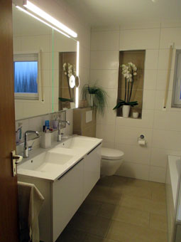 Badezimmerrenovierungen - schnell, sauber, zuverlässig