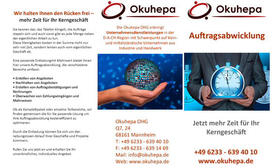 Bild 1 Okuhepa OHG in Mannheim