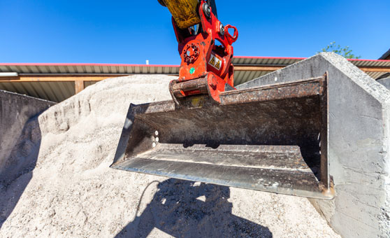 Minibagger ersetzen mühsame und teure Handarbeit