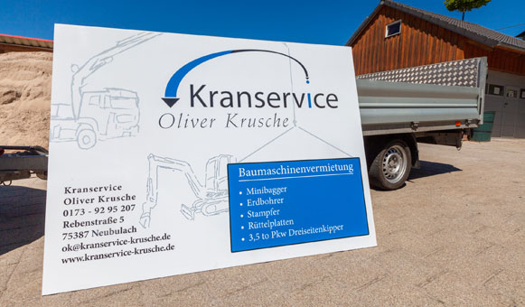 Kranservice Krusche - Ihr Ansprechpartner für Krandienstleistungen