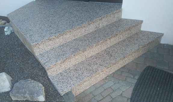 Außentreppe Granit